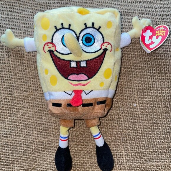 Sponge Bob Beanie Baby - Picture 1 of 7